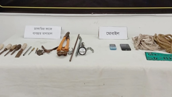 রাজশাহীতে ডাকাত চক্রের মূলহোতা জুয়েল গ্রেপ্তার