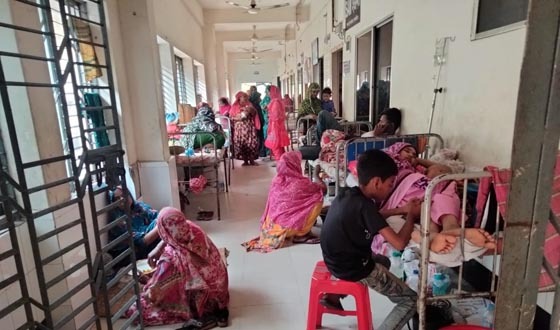 শিশুদের নিউমোনিয়া ও ডায়রিয়ার প্রকোপ, হিমশিম খাচ্ছে হাসপাতাল