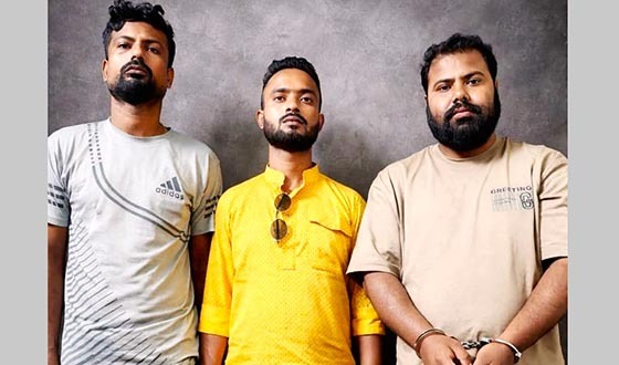 বকশীগঞ্জে বিপুল ইয়াবাসহ সাবেক ছাত্রদল নেতাসহ গ্রেফতার ৩