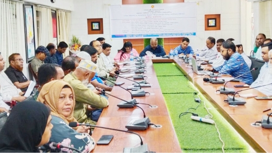 কালীগঞ্জে নগর পরিচালন ও অবকাঠামো উন্নয়ন শীষক কর্মশালা