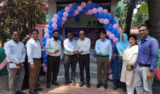 সাতক্ষীরায় কৃষি ব্যাংকের প্রথম এটিএম বুথ উদ্বোধন