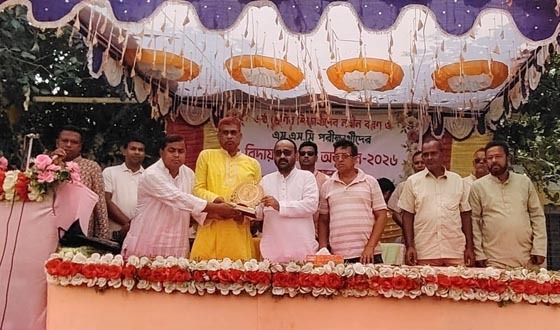 তানোরে এসএসসি পরীক্ষার্থীদের বিদায় ও বরণ অনুষ্ঠান