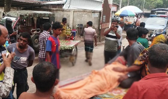 গাংনীতে বাড়ি ফেরার পথে বজ্রপাতে কৃষকের মৃত্যু