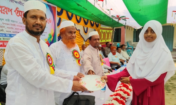 ভবানীগঞ্জ ইসলামিয়া ফাযিল মাদ্রাসায় বিদায় ও নবীন বরণ