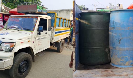 পিকআপ ভর্তি ডিজেল, পেট্রোল ও অকটেন জব্দ