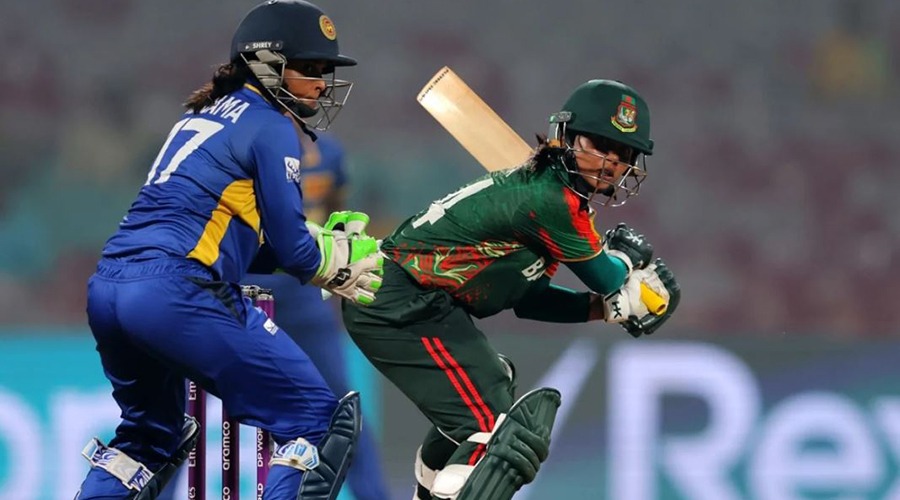 নাটকীয় ম্যাচে জয় পেলো মেয়েরা