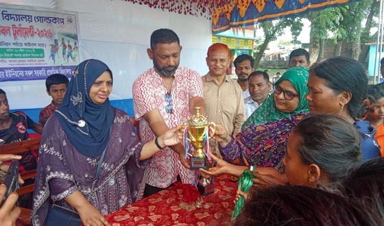 রাণীশংকৈলে ফুটবল টুর্নামেন্টের ফাইনাল খেলা সম্পন্ন