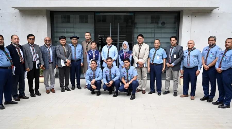 তরুণ নেতৃত্ব গঠনে স্কাউটিংয়ের ভূমিকা, প্রধানমন্ত্রীর সঙ্গে স্কাউট নেতাদের সৌজন্য সাক্ষাৎ