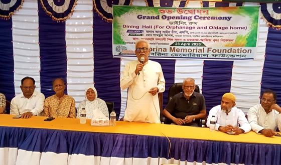 অনাথ শিশু ও বৃদ্ধদের পাশে থাকবেন: আবু সাইদ চাঁদ