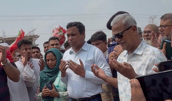 খাল খনন কর্মসুচির উদ্বোধন করলেন সাবেক চীফহুইপ জয়নুল আবদিন