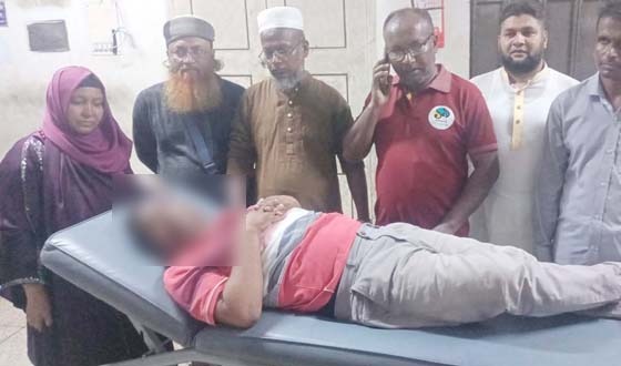 গৌরনদীতে সাংবাদিকের ওপর ভূমিদস্যুর হামলা