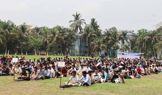 ট্রেইনি রিক্রুট কনস্টেবল পদে নিয়োগের ২য় দিনের ইভেন্ট