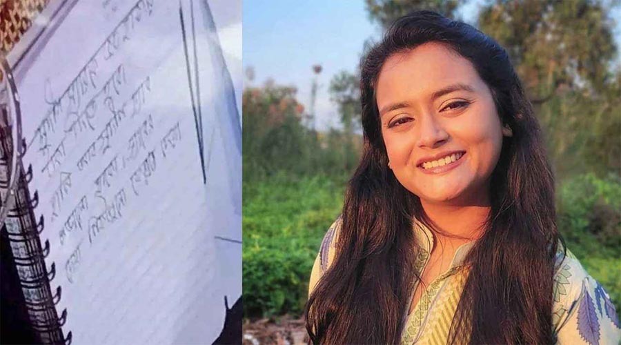 ঢাবি শিক্ষার্থীর মরদেহ উদ্ধার, চিরকুটে শিক্ষকের নাম, জিজ্ঞাসাবাদে দুইজন