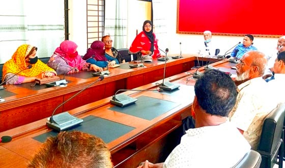 বাউফলে গেটকা প্রকল্পের লোকমোর্চা কমিটির সভা