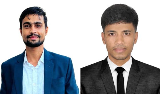 মসি কলেজ রিপোর্টার্স ইউনিটির সভাপতি লবীব ও সম্পাদক বদরুল