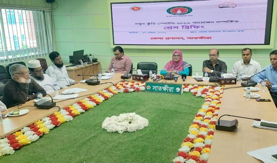 সাতক্ষীরায় ‘নতুন কুঁড়ি স্পোর্টস’ নিয়ে ব্রিফিং