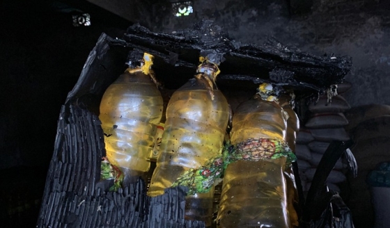 রাজশাহীর পবায় টিসিবির গোডাউনে ভয়াবহ অগ্নিকাণ্ড