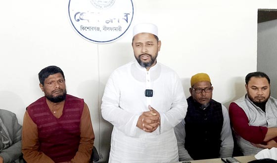 কিশোরগঞ্জে সাংবাদিকদের সাথে জামায়াত প্রার্থীর মতবিনিময়