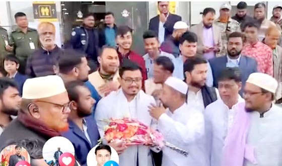 সৈয়দপুরে ডাকসু ভিপির নেতৃত্বে হাঁ ভোটের ক্যাম্পেইন