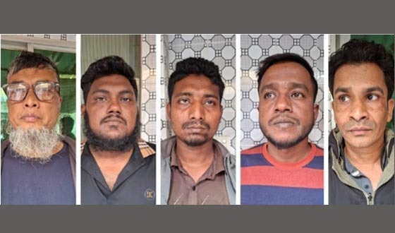 কুমিল্লায় ট্রাক চালককে হত্যা ঘটনায় গ্রেফতার ৫