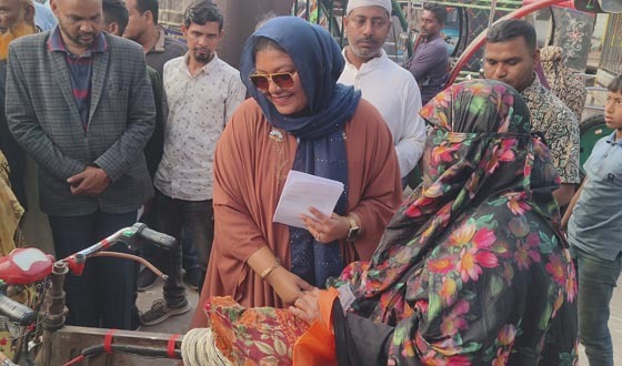 মুলাদীতে লাঙ্গল প্রতীকের গণসংযোগ