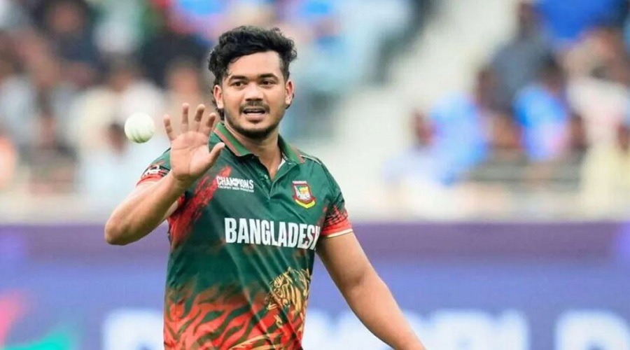 সাইনাসে আক্রান্ত হয়ে ছিটকে গেলেন তাসকিন