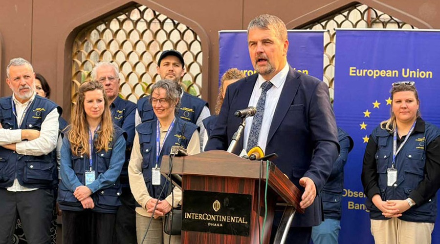 অংশগ্রহণমূলক ও বিশ্বাসযোগ্য নির্বাচন হবে—প্রত্যাশা ইইউর পর্যবেক্ষক প্রধানের