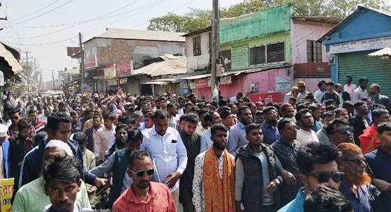 কলাপাড়ায় বিএনপির বিজয়ে আনন্দ মিছিল