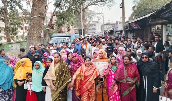 বরিশাল-৩ আসনে বিএনপির বিক্ষোভ কর্মসূচি
