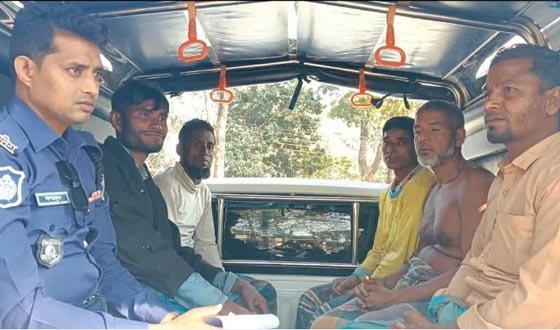 শেরপুরে অবৈধভাবে বালু উত্তোলনের দায়ে ৫ জনের কারাদণ্ড