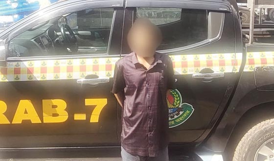 কেরাণীগঞ্জের খেজুরবাগে গৃহবধূ হত্যা মামলার আসামি  গ্রেফতার