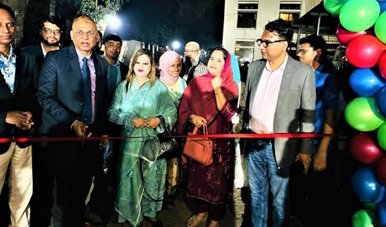 টাঙ্গাইল এলজিইডিতে ব্যাডমিন্টন টুর্নামেন্টের ফাইনাল