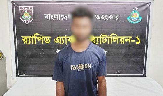 রাজবাড়ীতে শিশু ধর্ষণ মামলার আসামি’কে রাজধানীর বনানী থেকে গ্রেফতার করেছে র‌্যাব