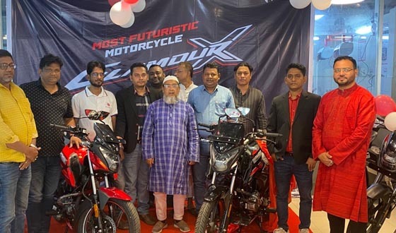 বরিশালে নতুন প্রযুক্তির মোটরসাইকেলের উদ্বোধণ
