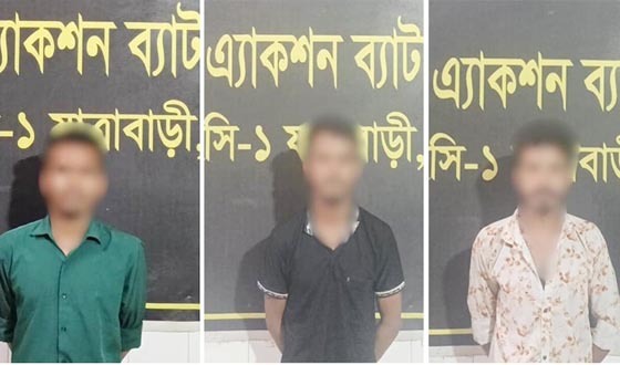 রাজধানীর যাত্রাবাড়ীতে লেগুনাচালক খাইরুল হত্যা মামলার ৩ আসামী গ্রেফতার