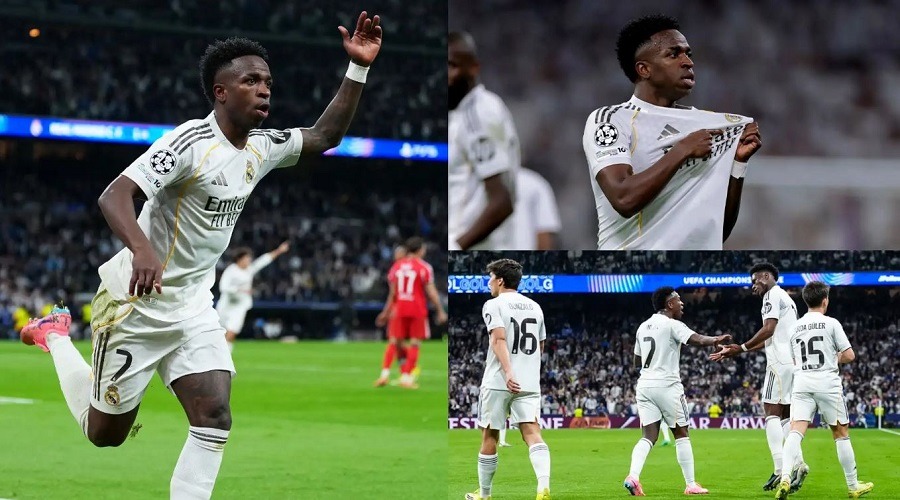 ভিনির শেষ মিনিটের গোলে বেনফিকাকে হারালো রিয়াল