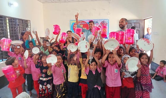 কলারোয়া স্কুলে ক্রীড়া প্রতিযোগিতা ও পুরস্কার বিতরণ