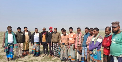 বাউফলে ২শ একর জমির তরমুজ চাষাবাদ বাঁধাগ্রস্ত