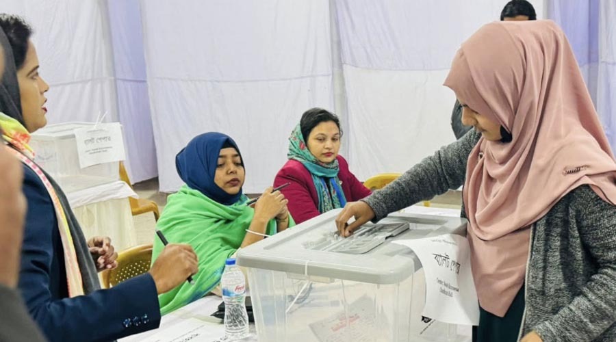 ২১ বছর পর জগন্নাথ বিশ্ববিদ্যালয়ে জকসু নির্বাচন, শান্তিপূর্ণভাবে চলছে ভোটগ্রহণ