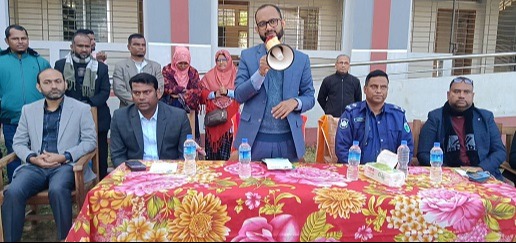 কমলগঞ্জে জনসচেতনতামূলক কার্যক্রমে জেলা প্রশাসক