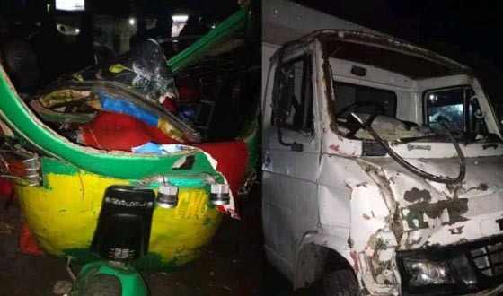 চাঁদপুরে কভারভ্যান সিএনজি অটোবাইকের ত্রিমুখী সংঘর্ষে নিহত ১, আহত ২