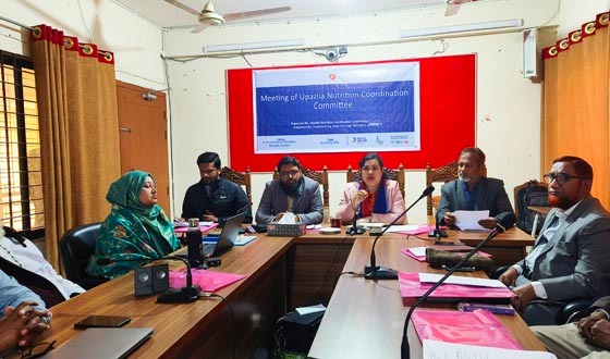 বাবুগঞ্জ উপজেলা পুষ্টি সমন্বয় কমিটির সভা