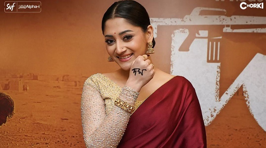 শুটিং সেট থেকে ফাঁস হলো পূজা চেরির ভিডিও