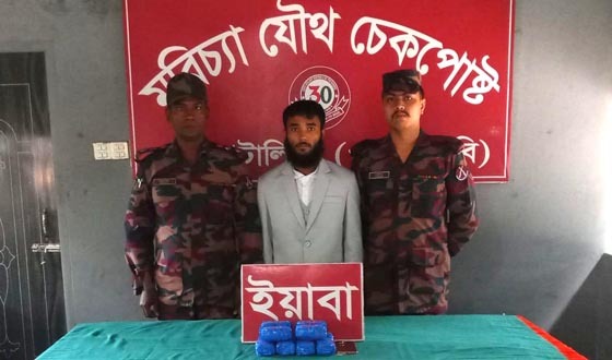 রামুতে বার্মিজ ইয়াবা জব্দ