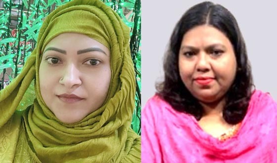 রাজশাহীতে ওয়ার্ল্ড হিউম্যান রাইটস অর্গানাইজেশনের নেতৃত্বে লিজা-ফাতেমা