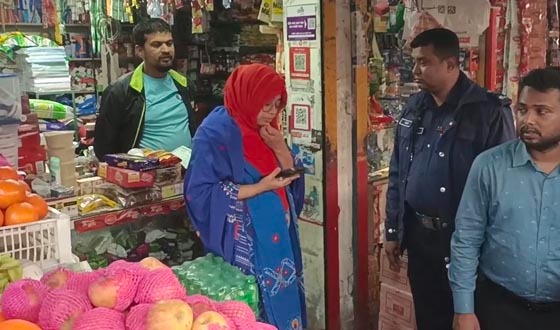 সেনবাগে ভ্রাম্যমান আদালতের অভিযান