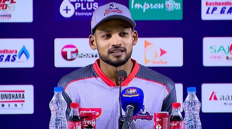 কপালের দোষ দিলেন শান্ত