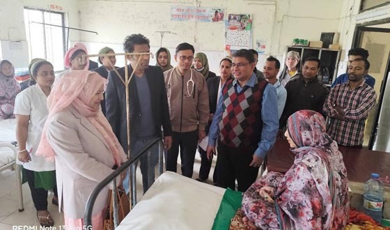 সিভিল সার্জনের আকস্মিক ক্লিনিক ও ডায়াগনস্টিক সেন্টার পরিদর্শন