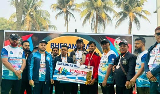 ভেড়ামারায় দৌড় প্রতিযোগিতা অনুষ্ঠিত