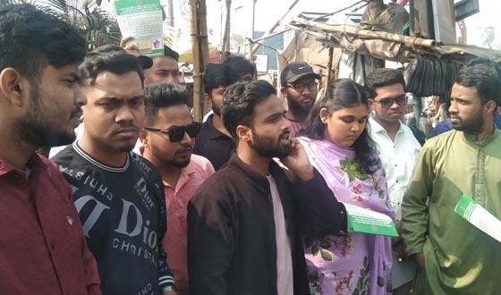 সৈয়দপুরে 'হ্যাঁ' ভোটের পক্ষে ক্যাম্পেইন